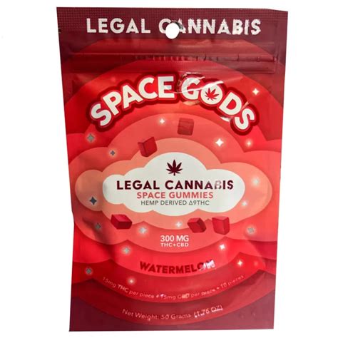 Shop Space Gods THC Delta 9 CBD 300MG Gummies BuyDeltas