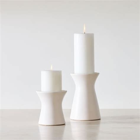 Modern Brass Candle Holders West Elm