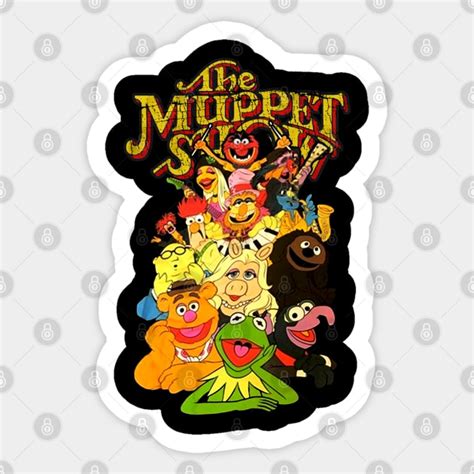 Vintage Muppets Show Muppets Sticker Teepublic