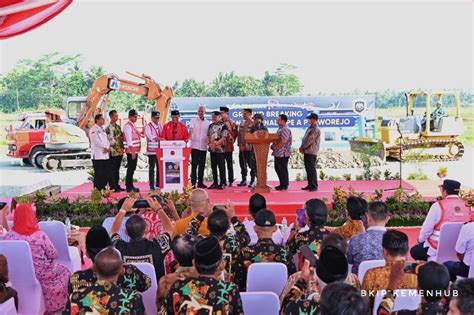 Ground Breaking Terminal Tipe A Purworejo Bersama Menhub Dan Gubernur