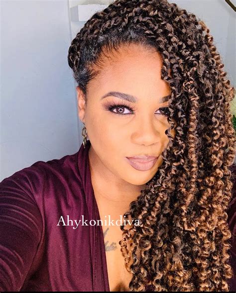 Mini Passion Twist Crochet Braids Hairstyles Twist Hairstyles