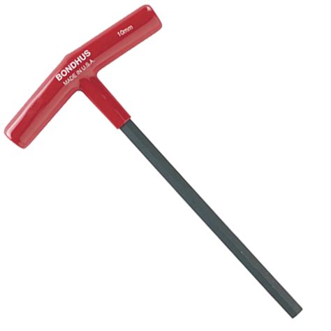 BONDHUS 6 LENGTH HEX T HANDLE WRENCH GLOBALL HARDWARE MACHINERY