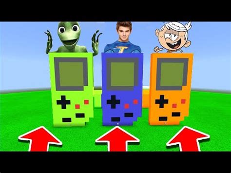 Ne Choisissez Pas La Mauvaise Gameboy Sur Minecraft Lincoln Loud