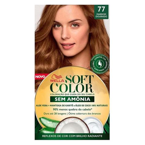 Colora O Wella Soft Color Tons Claros Marrom Dourado Incolor