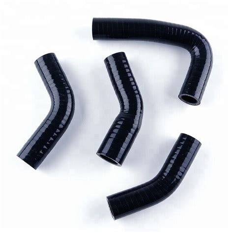 For Yamaha Rd Rz Rz Ypvs Silicone Radiator Coolant Hose Black