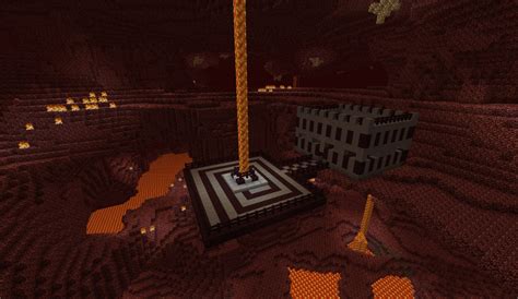 Nether Base Minecraft Map