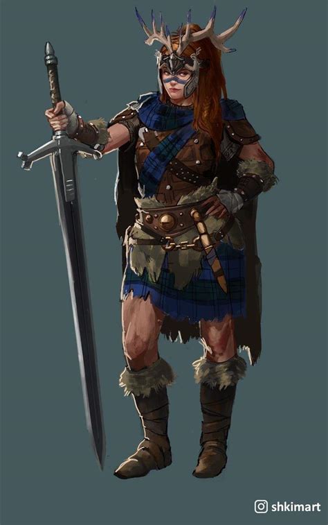 Female Highlander By Shkimart For Honor Amino