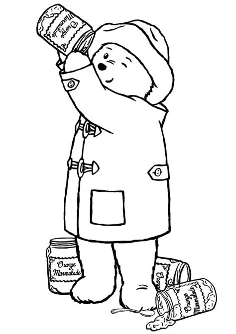 Coloriage Paddington Dessin Gratuit Imprimer