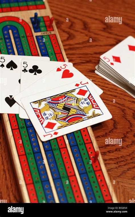 Best Hand Cribbage Stock Photo Alamy