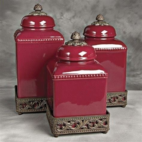 Pottery Canister Set Foter