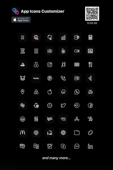 Astonishing Black White App Logos Set For Ios Home Screen How To