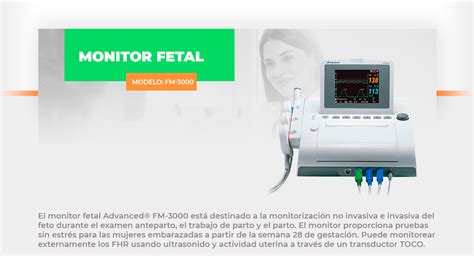 MONITOR FETAL FM 3000 CARAC