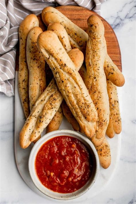 Garlic Breadsticks Ahead Of Thyme