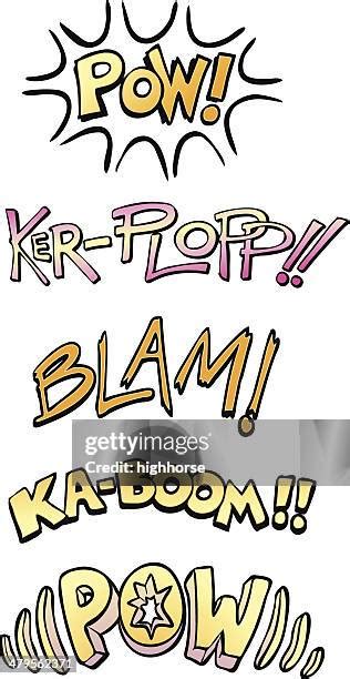 Onomatopoeia Cartoon Photos And Premium High Res Pictures Getty Images