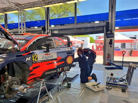 Hmsgofficial On Twitter WRC Service In Progress Here In Zagreb