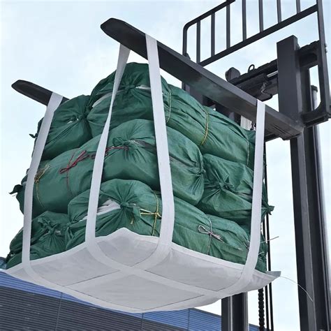 PP Woven FIBC Bulk Big Jumbo Sling Sack Bag For Cement 1500kg China