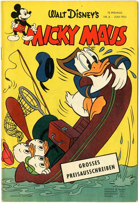 Micky Maus 1955 Nr 6 Heft Ehapa Verlag Zustand 1 Lieferbar