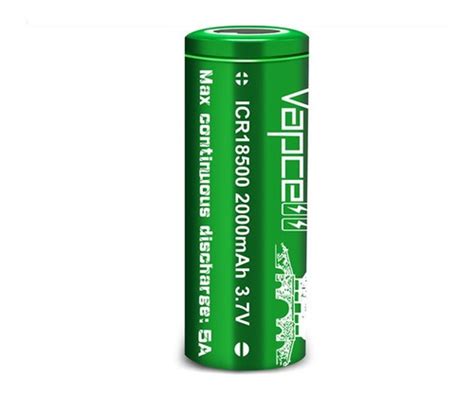 1xbateria Recargable De Ion Litio Vapcell 18500 2000mah MercadoLibre