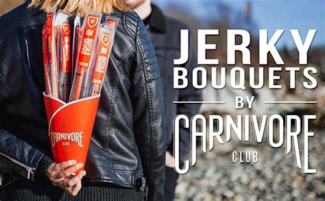 Carnivore Club Exotic Jerky Bouquet Includes 20