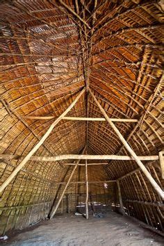 AMAZON interior of a Suruí Paiter maloca Brazil Renato Rizzaro