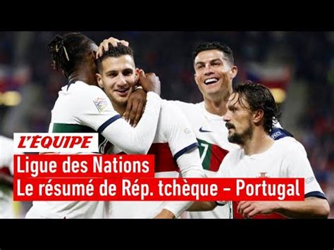 Ligue des Nations Le Portugal se balade en République tchèque le