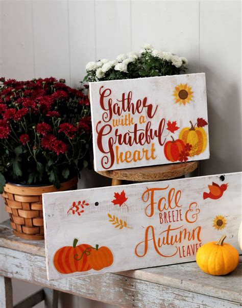 Easy Diy Fall Signs Pallet And Pantry