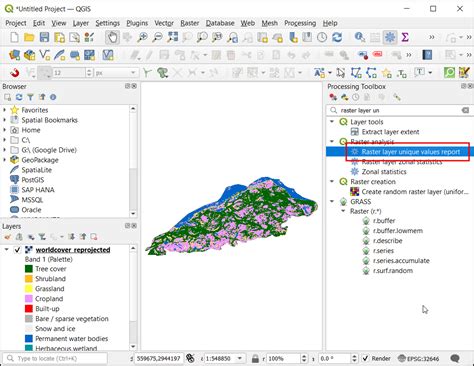 Calculating Raster Area QGIS3 QGIS Tutorials And Tips