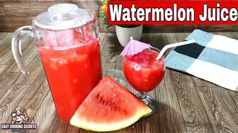 Watermelon Juice Recipe Tarbooz Ka Sharbat Recipe How To Make