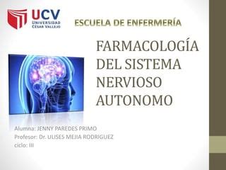 Sistema Nervioso Autonomo Ppt