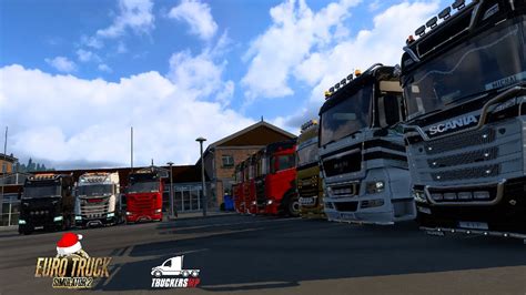 Euro Truck Simulator 2 Nocna Jazda W Konwoju YouTube