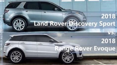 Land Rover Discovery Sport Vs Range Rover Evoque Technical