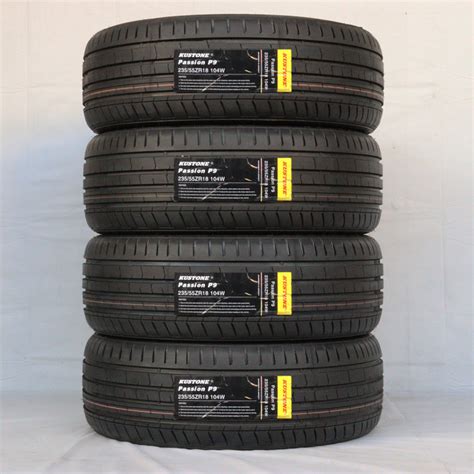 Yahoo!オークション - 235/55R18 104W XL KUSTONE PASSION P9 23年製 ...