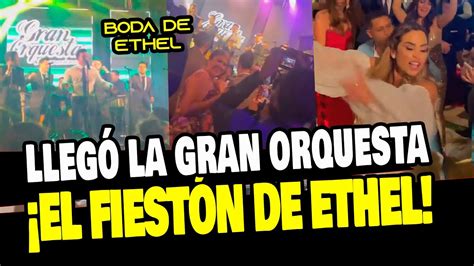 Boda De Ethel Pozo Tremenda Fiesta Con Gran Orquesta Hizo Bailar A