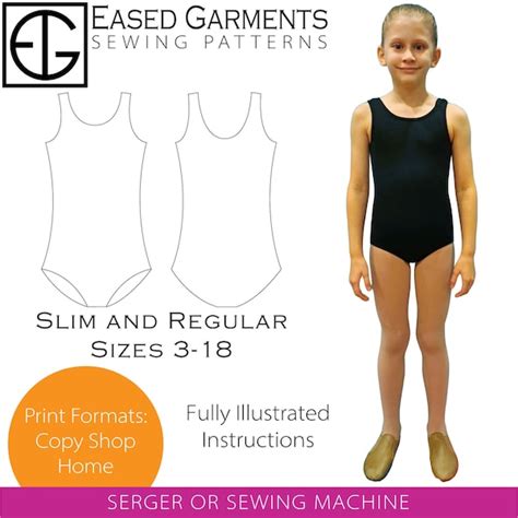 Leotard Pattern Etsy