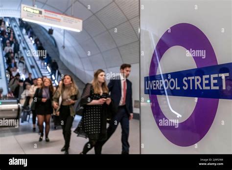 Launch Of Elizabeth Line In London Passengers Travel Along With The