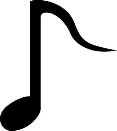 Black Music Note - ClipArt Best