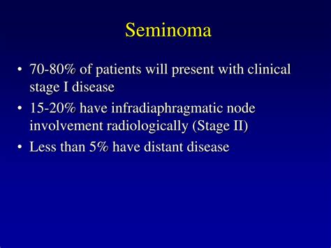 Ppt Testicular Seminoma Powerpoint Presentation Free Download Id