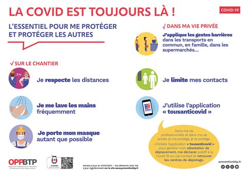 Loppbtp Met à Jour Le Guide De Préconisations De Sécurité Sanitaire Pour La Continuité Des