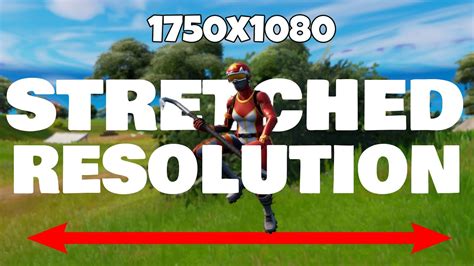 How To Get Stretched Res In Fortnite Chapter 3 Best Method Youtube