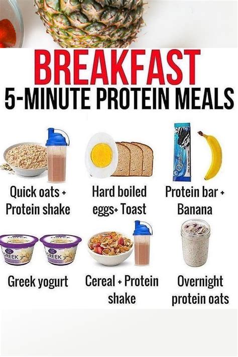 High Protein Breakfast Foods List Best Culinary And Food