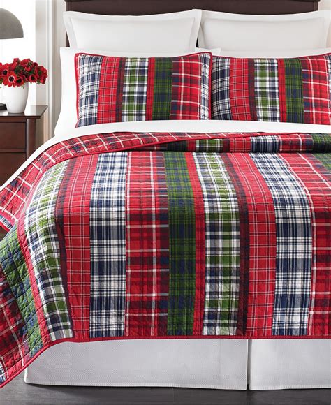 Martha Stewart Collection Catskill Plaid Quilts Quilts Bedspreads