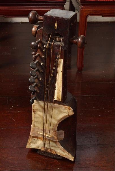 19th Century Indian Sarangi String Instrument