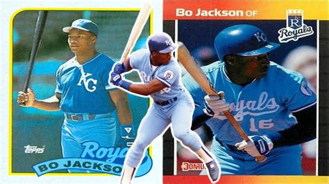 Top Most Valuable Bo Jackson Baseball Cards From The Mlb