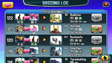 Monster Legends Legendary Breeding Chart Workingnaw