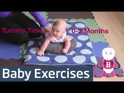 Tummy Time Exercises 0 3 Months Baby Playtime Exercises Baby