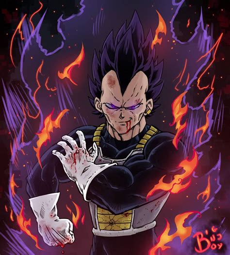 Vegeta SSJ Hakaishin By BIGBNJBOY Anime Dragon Ball Super Anime