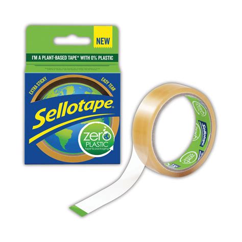 Sellotape Zero Plastic 24mm X 30m 2635499