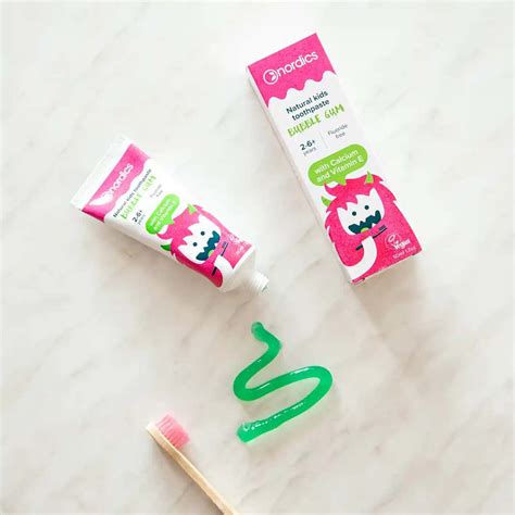 Kids Natural Toothpaste Bubble Gum 50ml - NATURELOVA