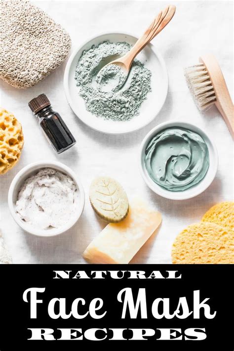 Facial Mask Recipes For Your Natural Skin Care Routine Soap Deli News