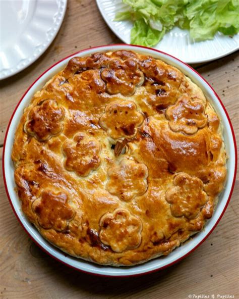 Tourte Au Poulet Et Aux Champignons Recette Facile Artofit